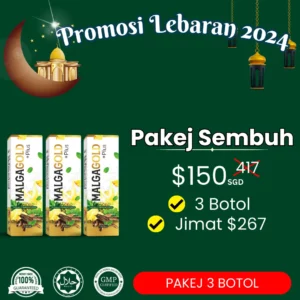 sg3 PAKEJ SEMBUH | 3 BOTOL $150